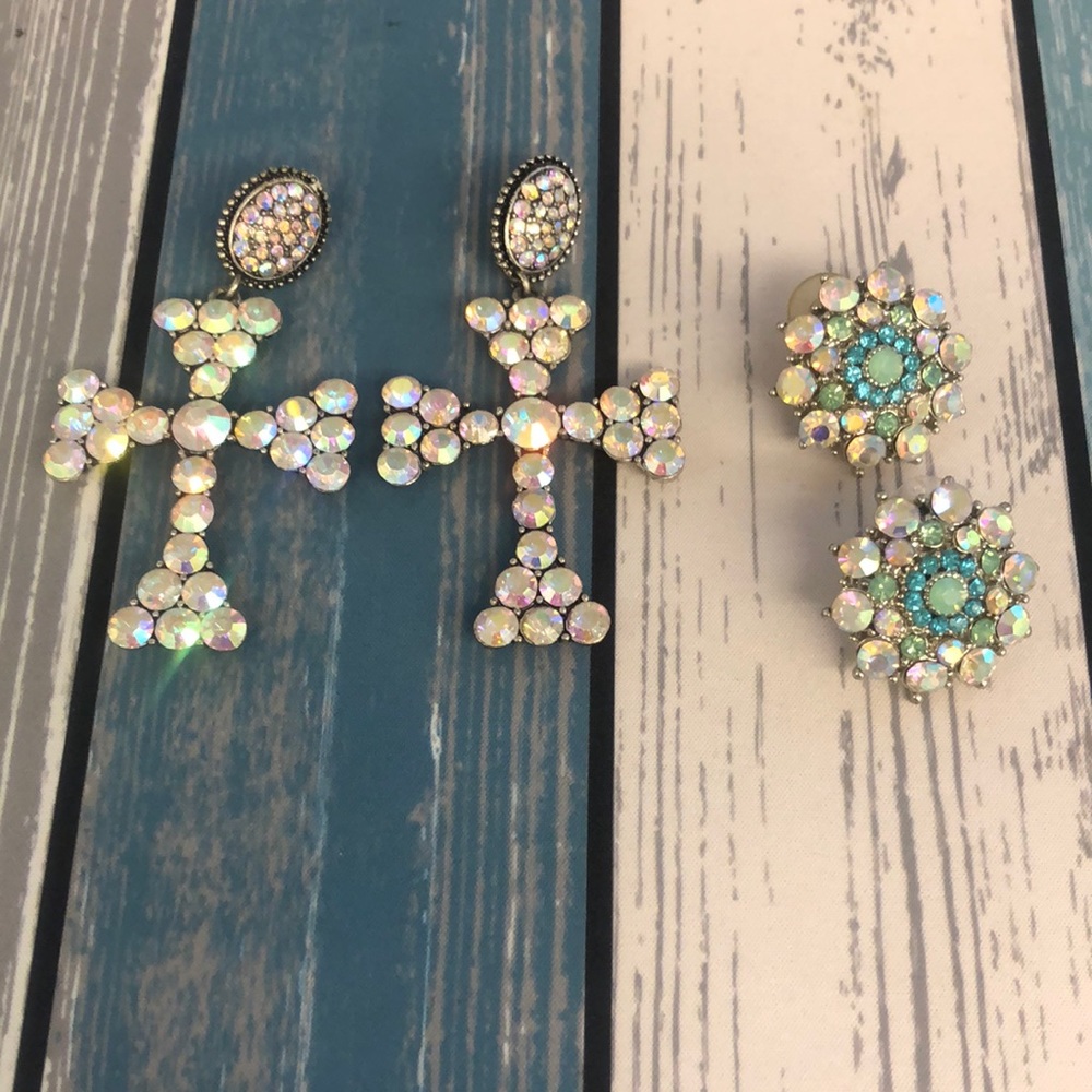 Western- Cowgirl Rhinestone Earrings